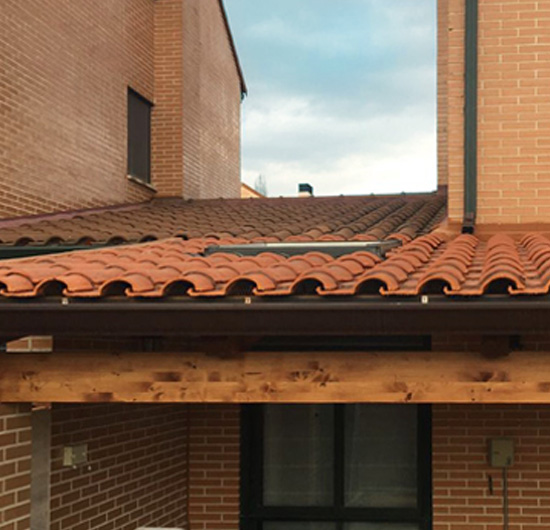 Impermeabilización de cubierta de porche vivienda unifamiliar